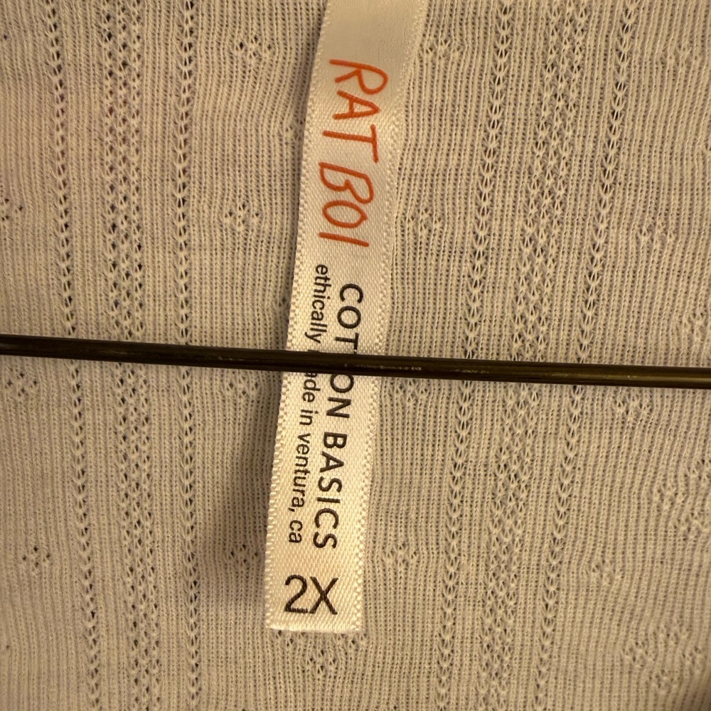Rat Boi Pointelle Cardigan - Picture 3 of 4